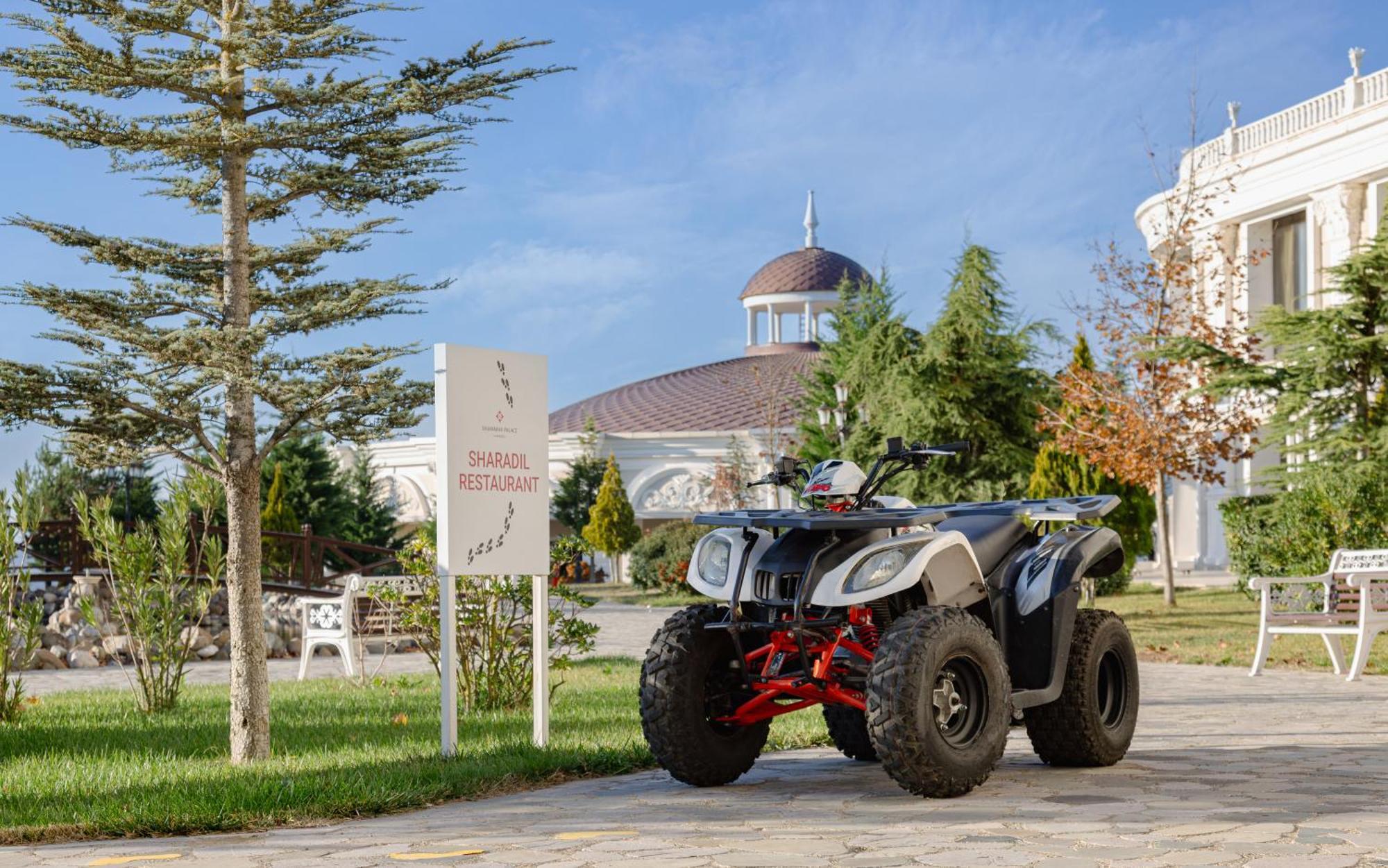 Shamakhi Palace Sharadil Seredil Εξωτερικό φωτογραφία A quad bike in Turkey