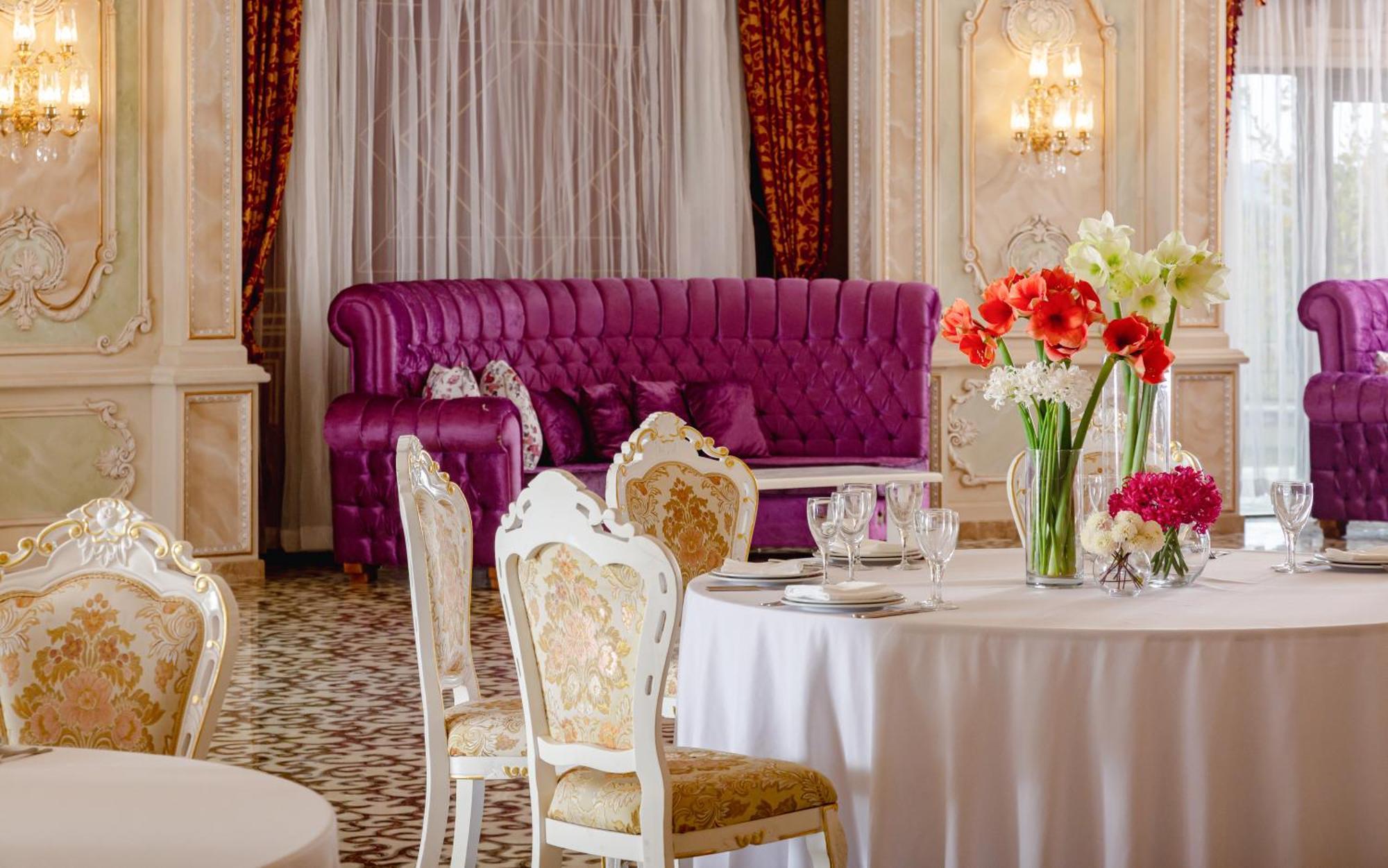 Shamakhi Palace Sharadil Seredil Εξωτερικό φωτογραφία The interior of the restaurant