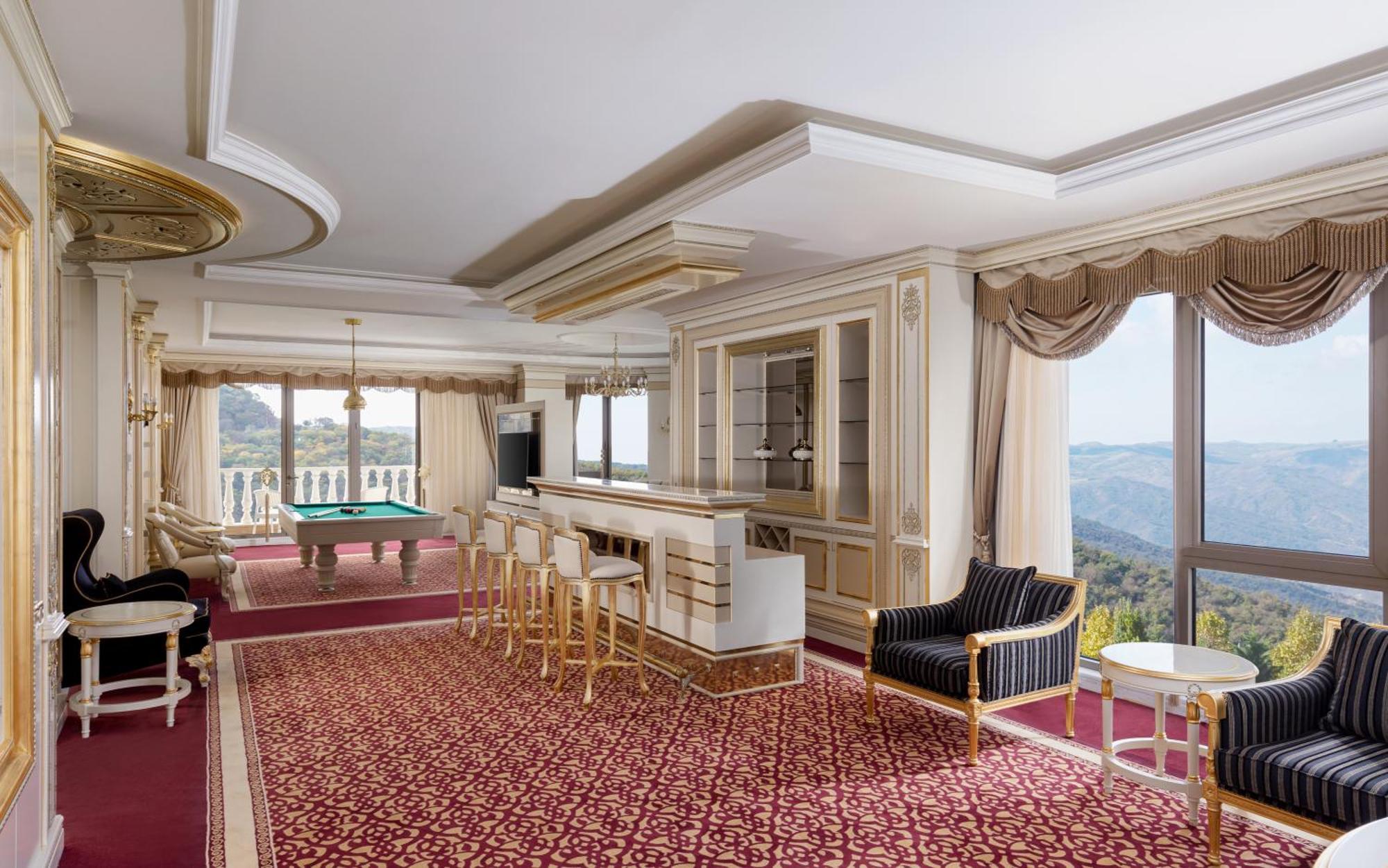 Shamakhi Palace Sharadil Seredil Εξωτερικό φωτογραφία A 3D rendering of a living room